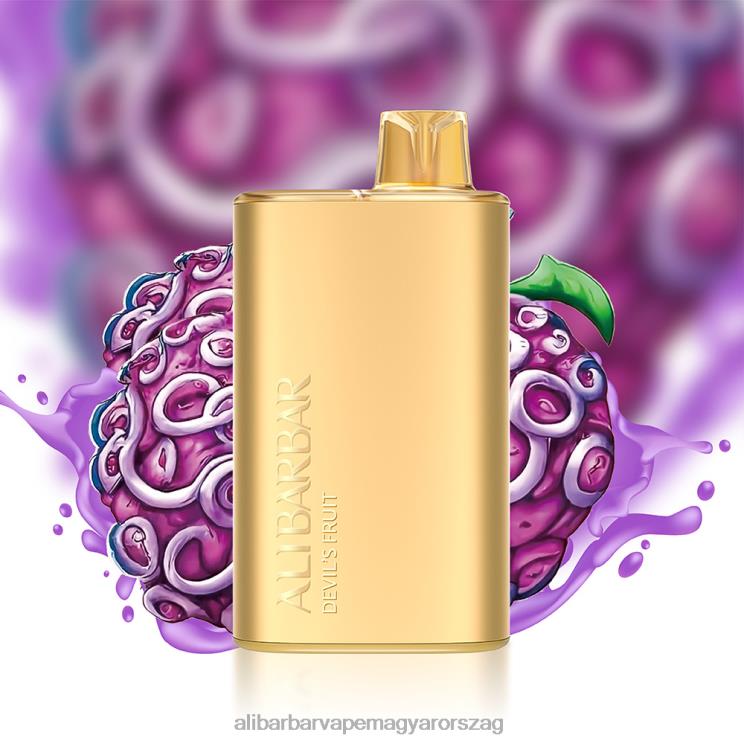 Alibarbar Vape Recharge - Alibarbar Rich 8000 eldobható vape áfonyás jég 8V22Z3